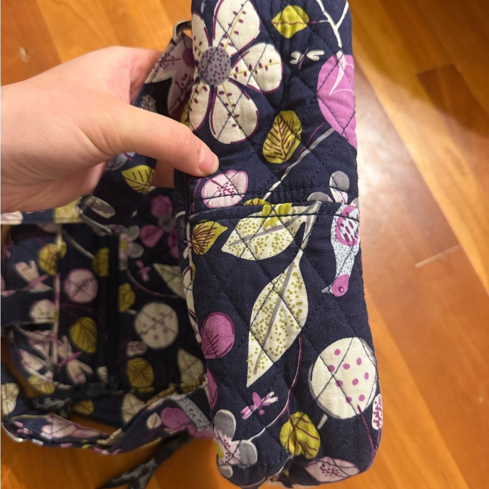 Vera Bradley small backpack in retired "Floral Nightingale" - Picture 6 of 13